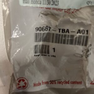 Genuine Honda Cowl Side Panel Clip 90667-TBA-A01 (1)