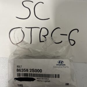 Genuine Hyundai 86358-2S000 Bolt (Quantity One), For 2009-2023 Models