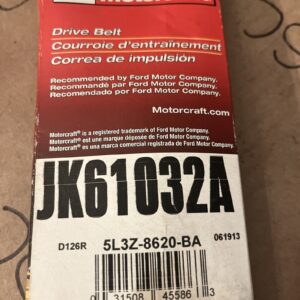 Genuine Motorcraft JK61032A / Ford 5L3Z-8620-BA Serpentine Belt NOS