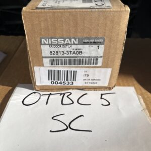 Genuine Nissan Rear Door Tape Outside, LH 82813-3TA0B