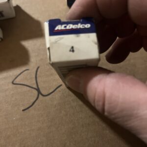 Genuine OEM ACDelco #4 RAPIDFIRE Performance Platinum Spark Plug NOS