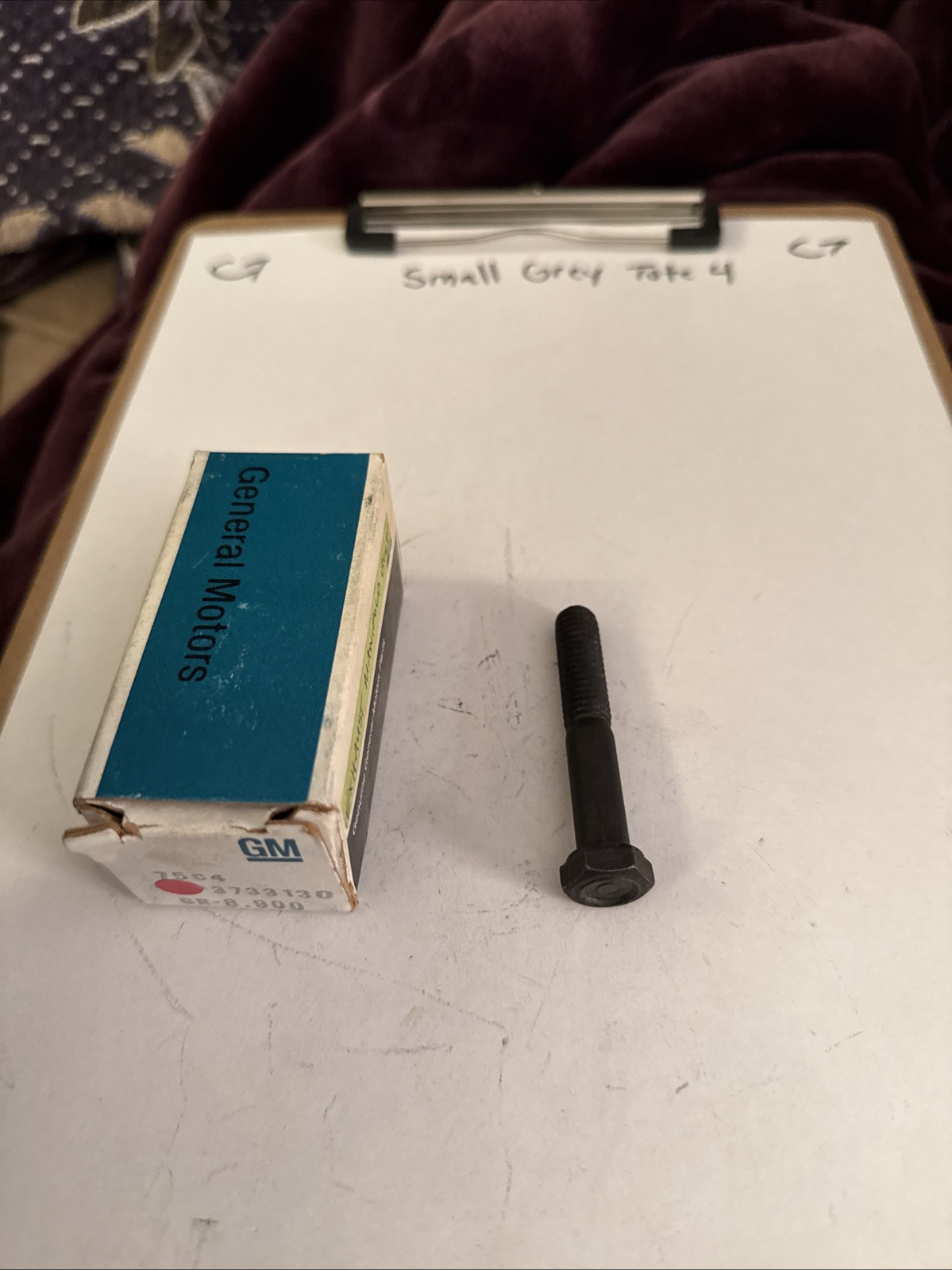 Gm Bolt 3733130 Nos OEM