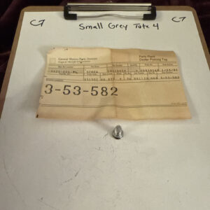 Gm Chrome Screw 9418559