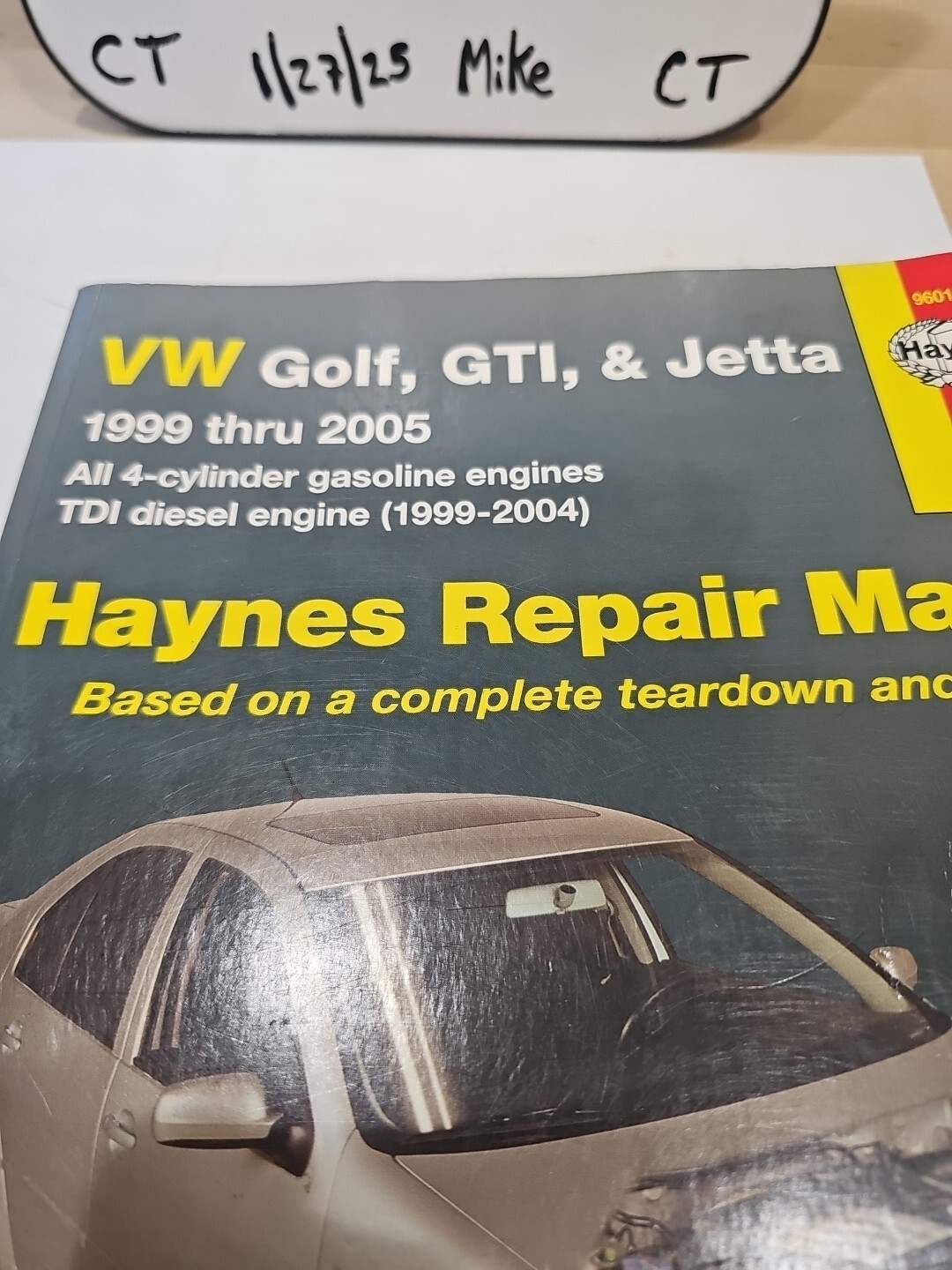 Haynes 96018 Repair Manual For 1999-2005 VW Golf & Jetta - Image 5