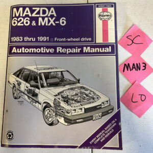Haynes Mazda 626 & MX-6 Automotive Repair Manual, 1983-1991, Front-Wheel Drive