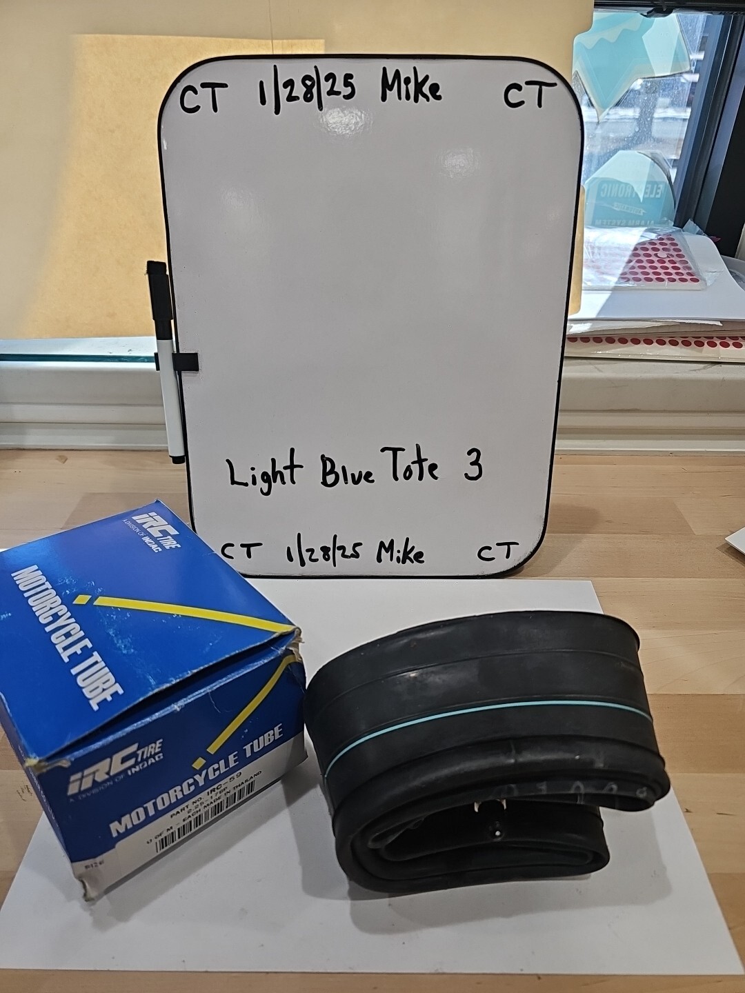 IRC Tire - New Standard Motorcycle Tube 2.25-17 TR4 Qty 1 - IRC-59