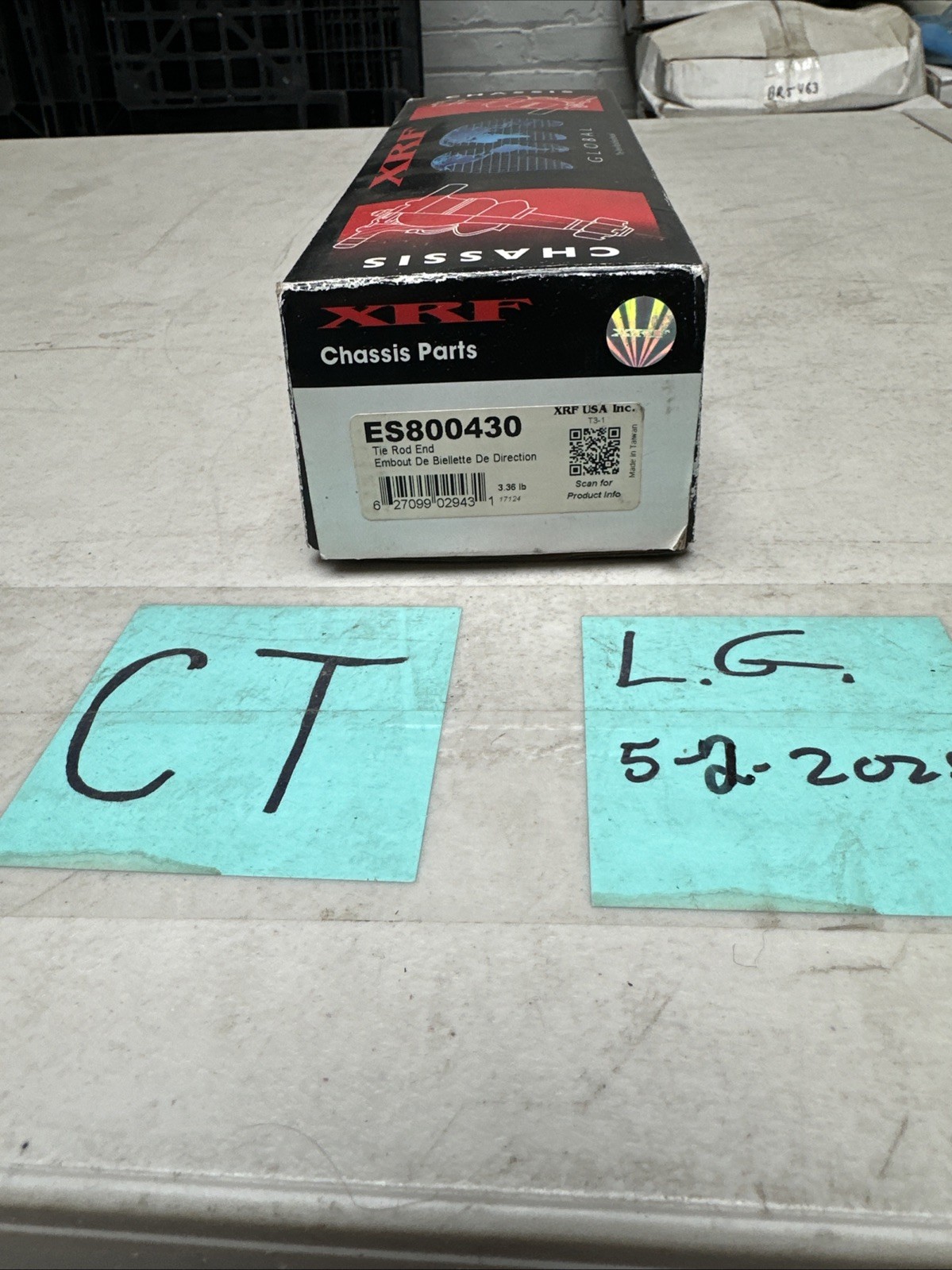 Inner Tie Rod End XRF Chassis EV800430