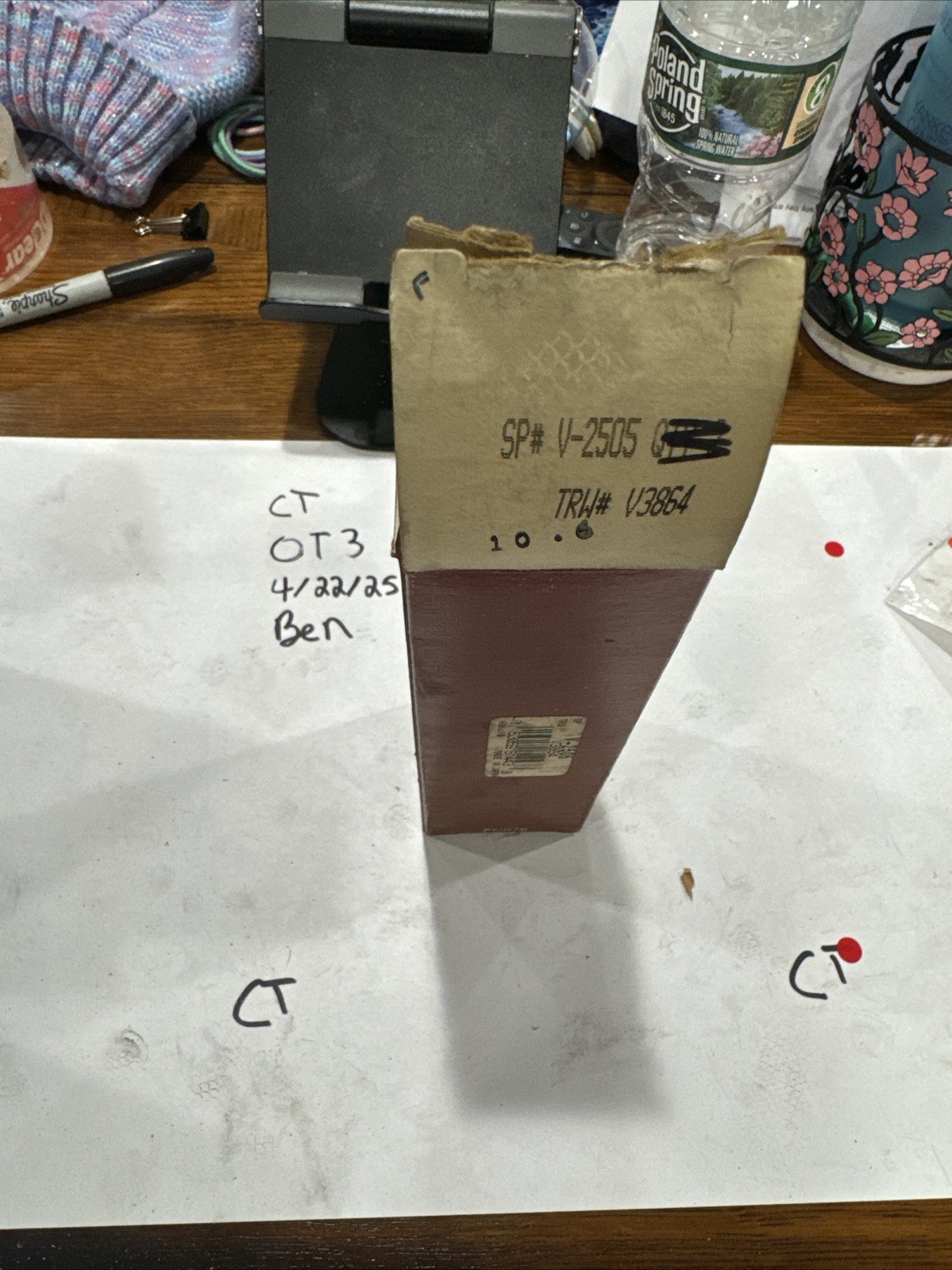 Intake Valve Sealed Power V2505 Sold Individually