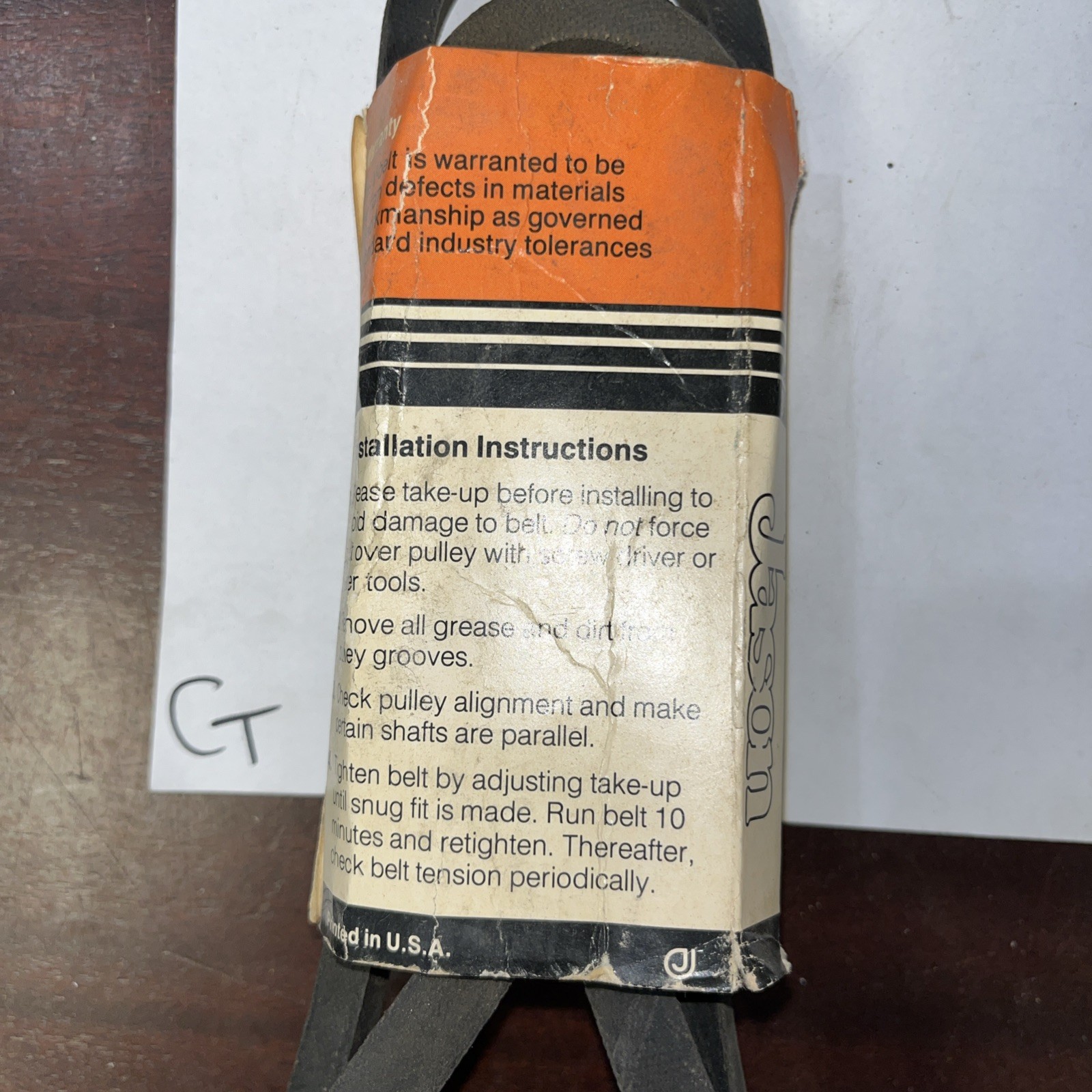 Jason V Belt 4L610 - Image 4