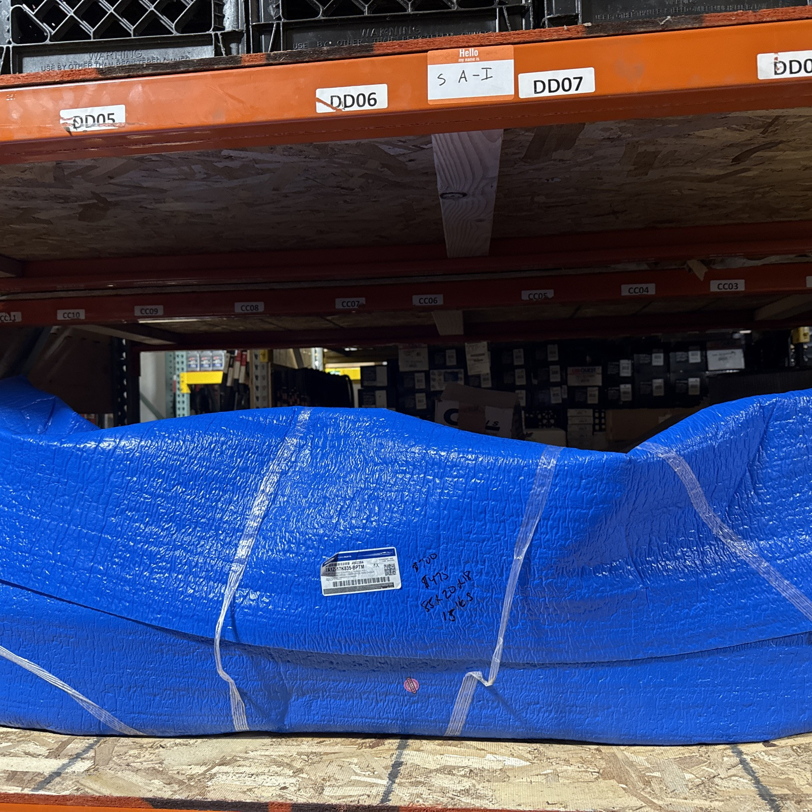 Lincoln FORD OEM 07-10 MKX Rear Bumper-Cover 7A1Z17K835BPTM