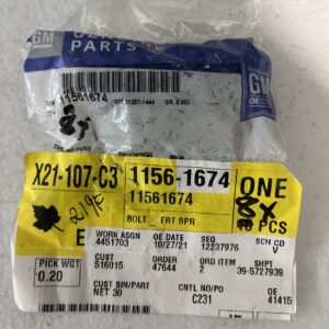 Lot of (8)Genuine oem GM Multi-Purpose Bolt 11561674