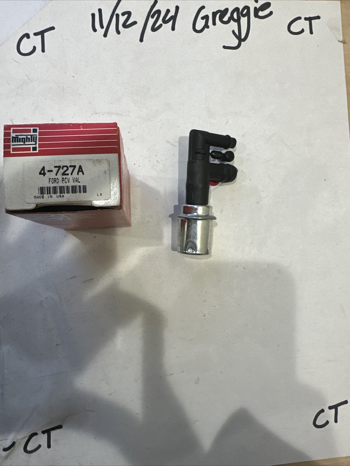 MIGHTY # 4-727A new PCV VALVE REPLACES Ford OEM # E43E6A666A1A