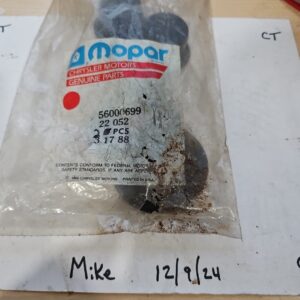 MOPAR New Old Stock Water Tank Cap Wipers Part #56000699 2 Pcs.