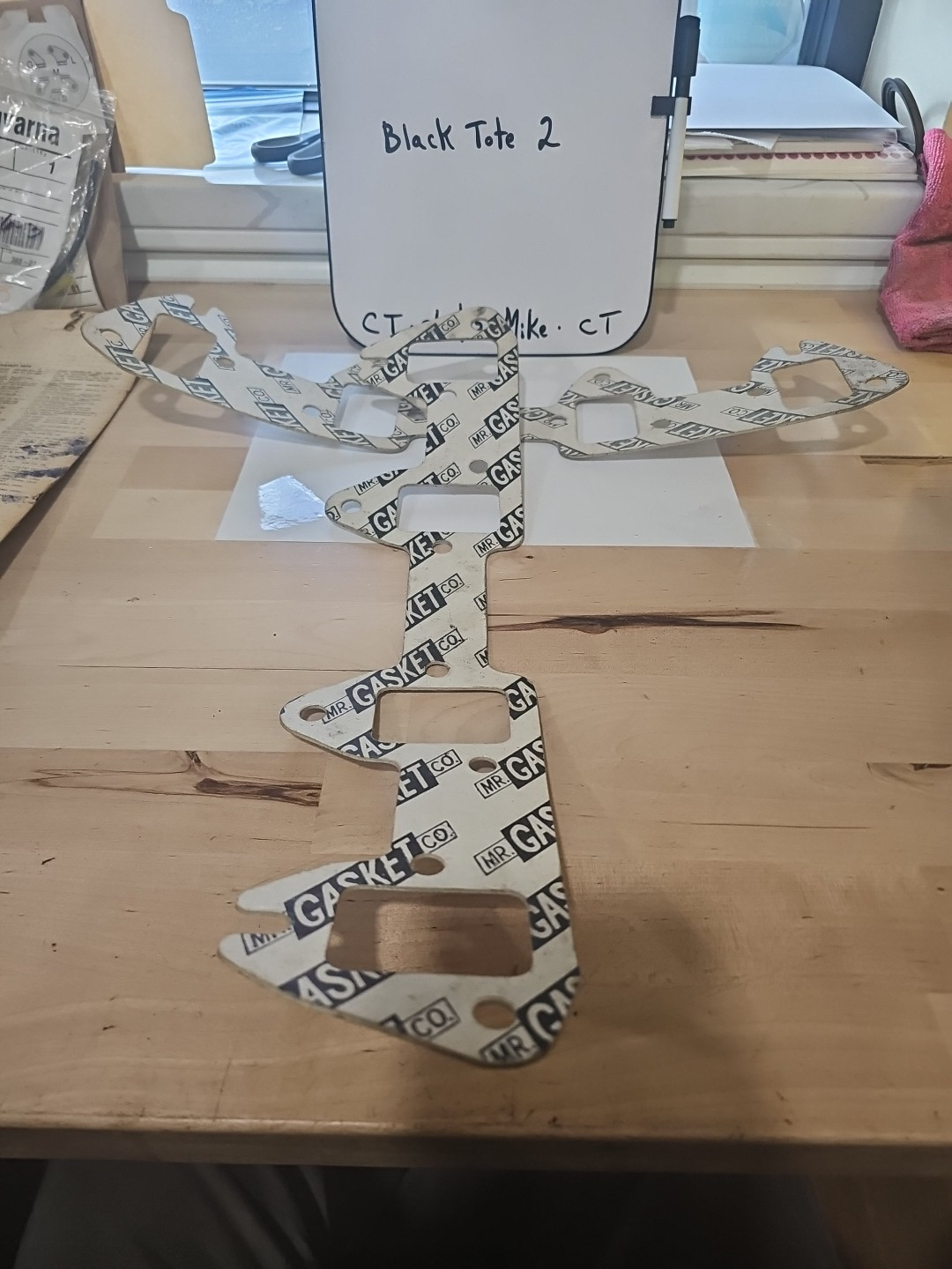 MR GASKET #254 EXHAUST GASKET SET FORD 390-428 1968-72 GT New Out Of Package - Image 3