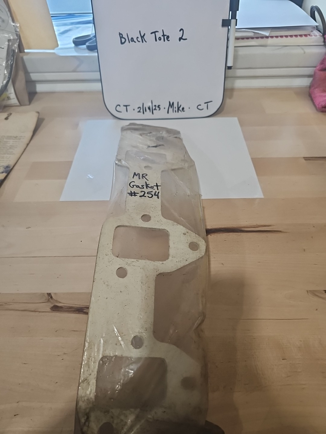 MR GASKET #254 EXHAUST GASKET SET FORD 390-428 1968-72 GT New Out Of Package - Image 4