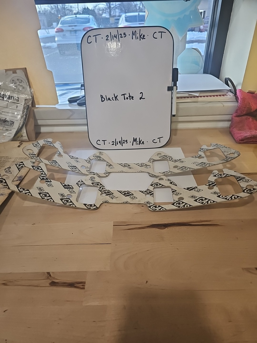 MR GASKET #254 EXHAUST GASKET SET FORD 390-428 1968-72 GT New Out Of Package