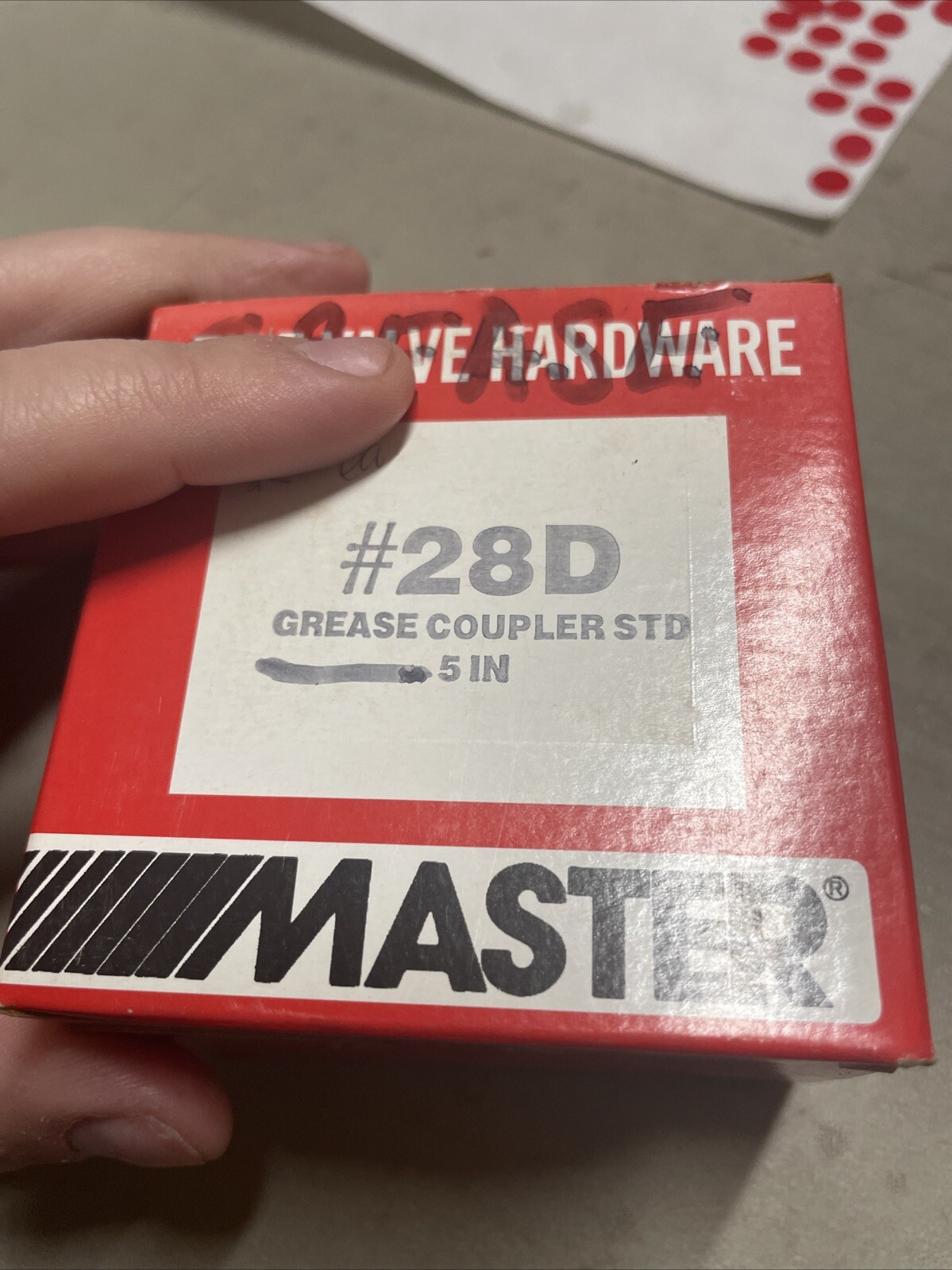 🔥Master 5in Grease Coupler STD #28D🔥 - Image 3