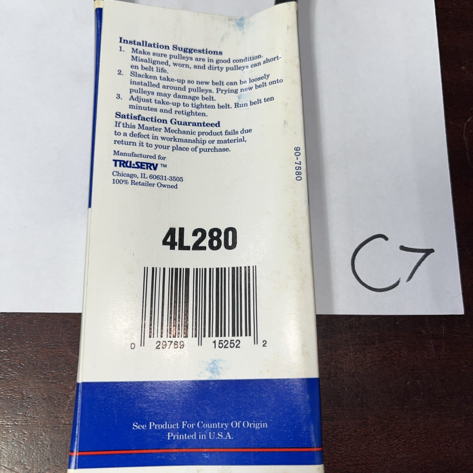 Master Mechanic 4L280,115154 - Image 4