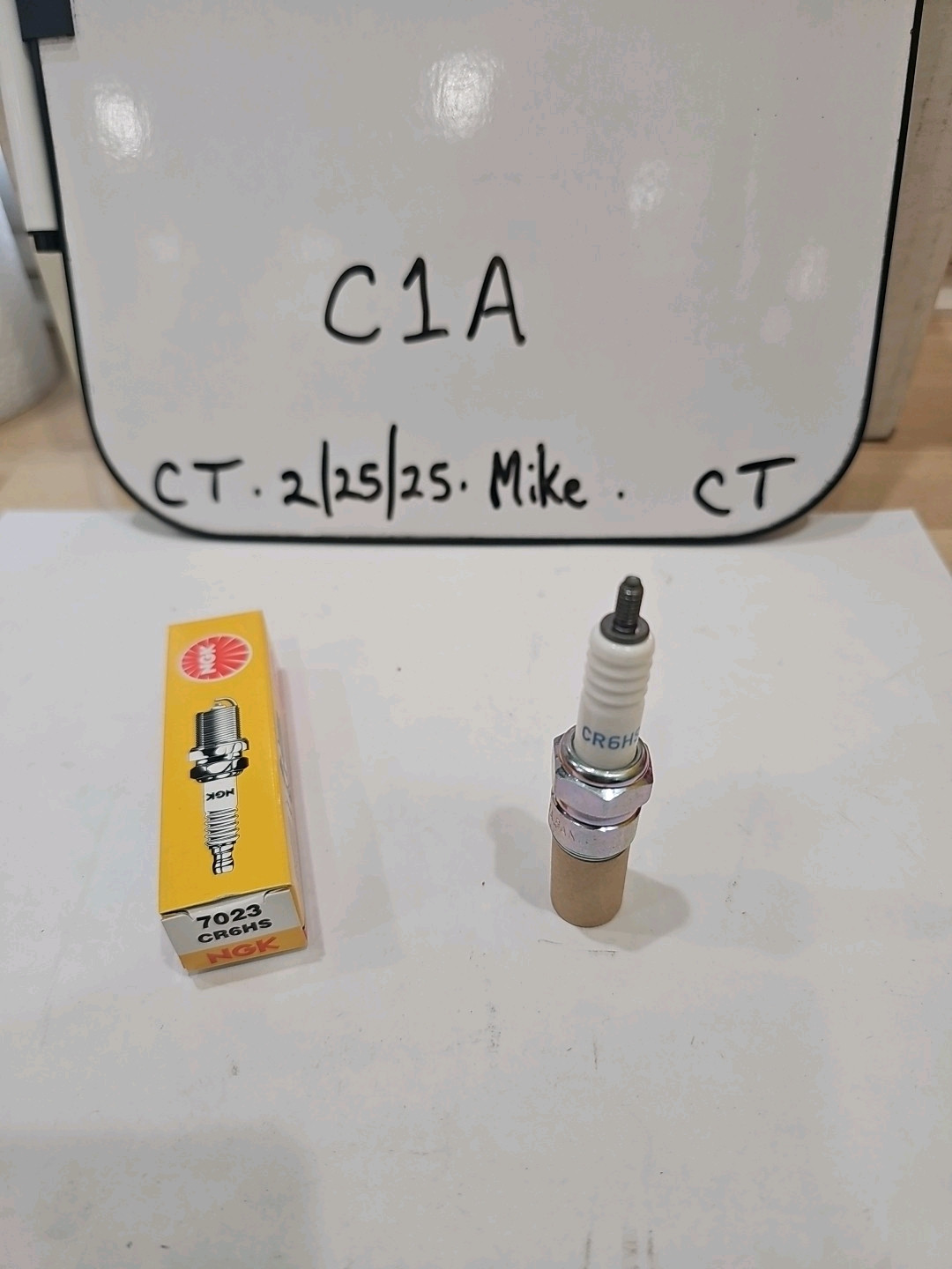 Mercury Marine Quicksilver Spark Plug NGK #CR6HS Stock #7023 - Image 5