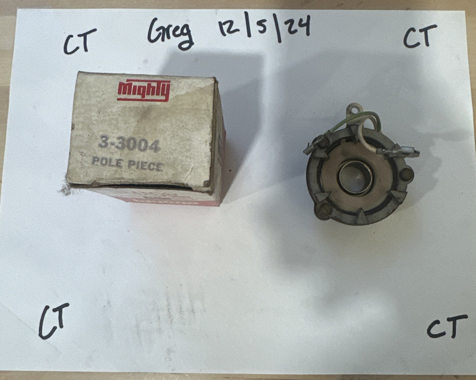 Mighty 3-3007 Distributor Ignition Pickup NEW VINTAGE MADE IN U.S.A.