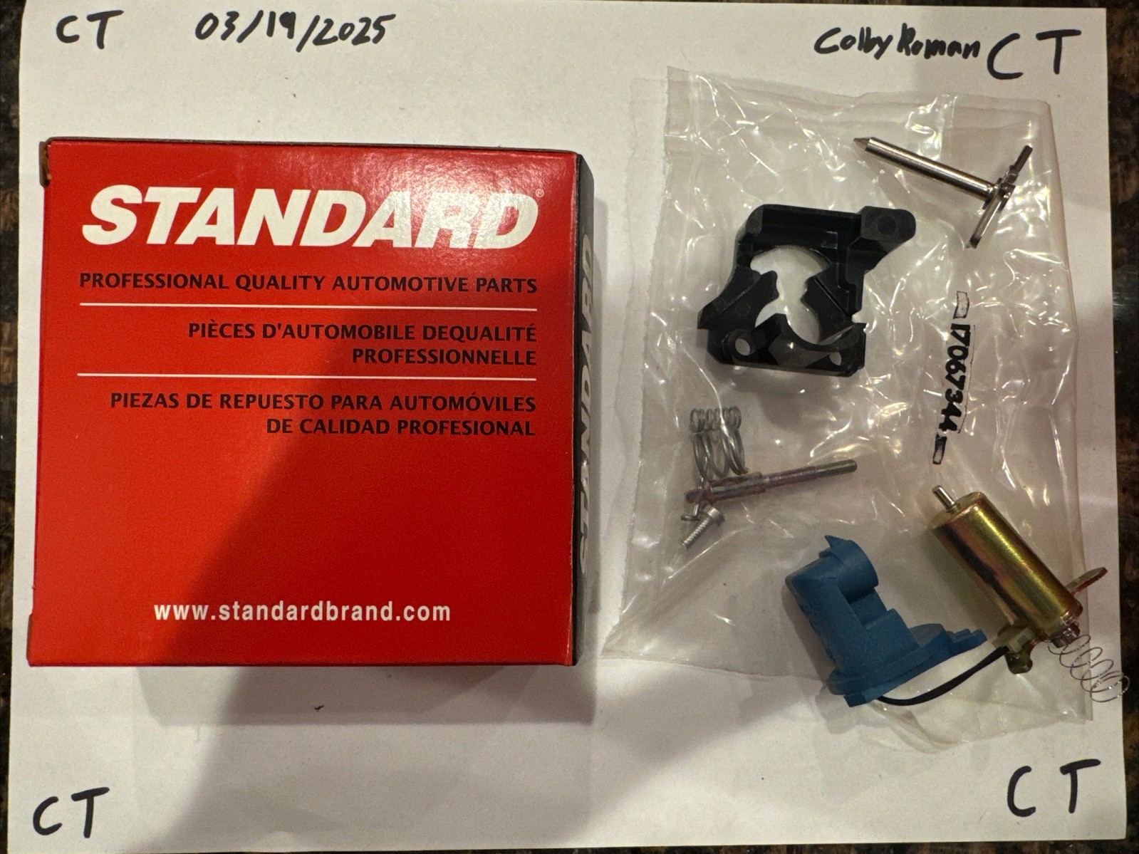 Mixture Ctrl Solenoid Standard Motor Products MX25