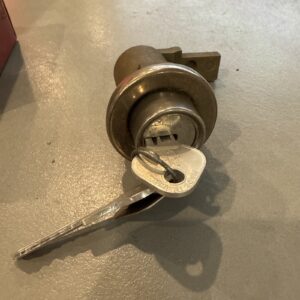 Mopar Nos OEM Chrysler 1830 769 Deck Lock And Key Assy Vintage