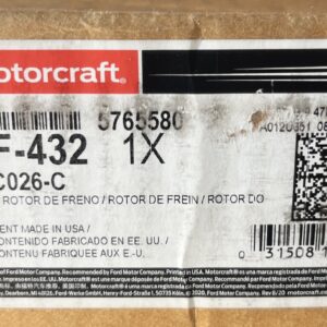 Motorcraft BRRF-432 / Ford ML3Z-2C026-C Brake Rotor Assembly