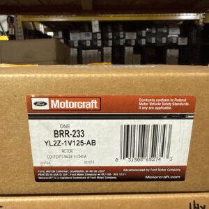 Motorcraft Brr233 Brake Rotor Assembly YL2Z-1V125-AB