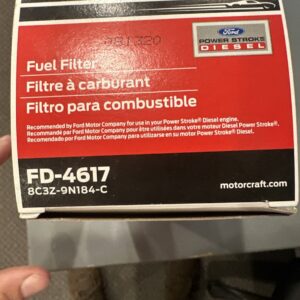 Motorcraft Fuel Filter for Ford F250 F350 F450 Super Duty,6.4L FD4617 8C3Z9N184C