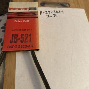 Motorcraft JB-521 Accessory Drive Belt - 0.44" X 52.25" - 36 Degree