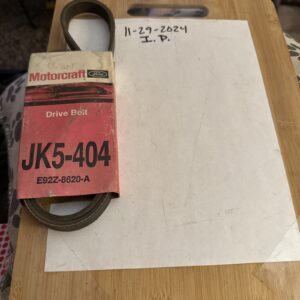 Motorcraft JK5-404 Serpentine Belt for 89-97 Ford Probe 2.5L-V6