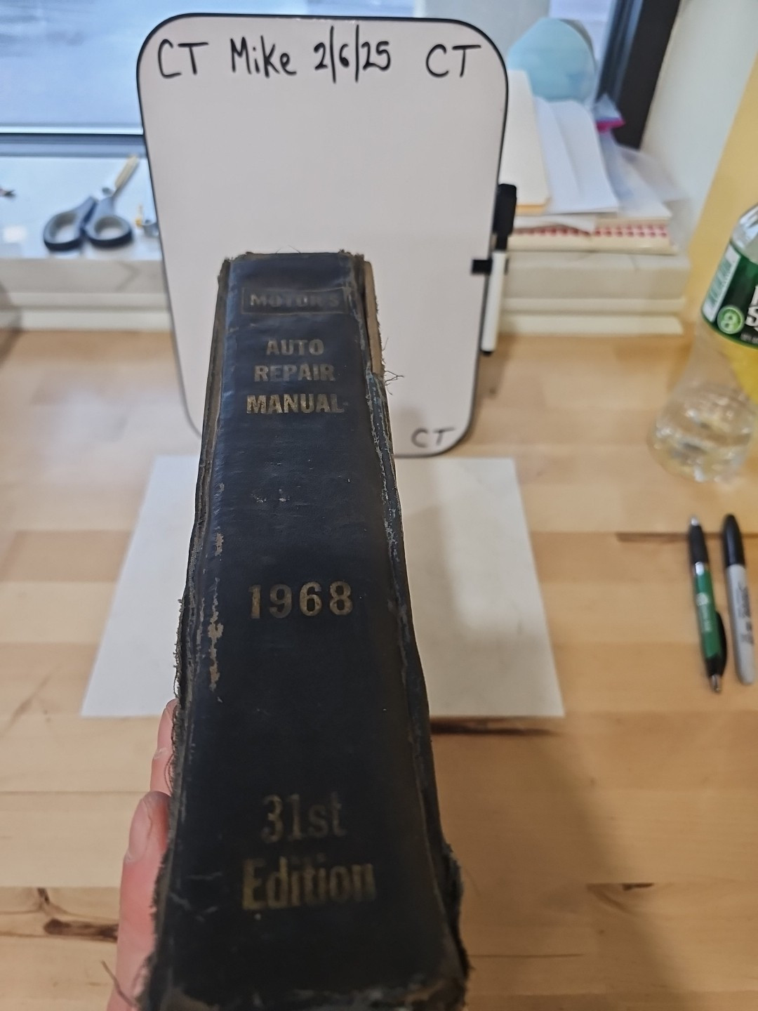 Motor's Auto Repair Manual 1968 31st Edition Hardcover - Image 3