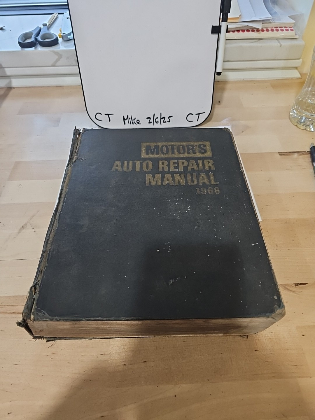 Motor's Auto Repair Manual 1968 31st Edition Hardcover