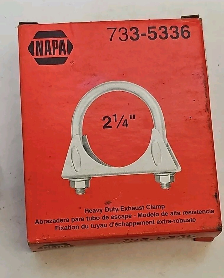 NAPA 3/8”X2 1/4" MUFFLER CLAMP NOS SURPLUS #733-5336 - Image 3