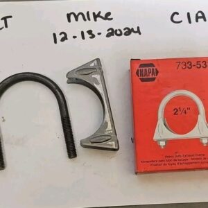 NAPA 3/8”X2 1/4" MUFFLER CLAMP NOS SURPLUS #733-5336