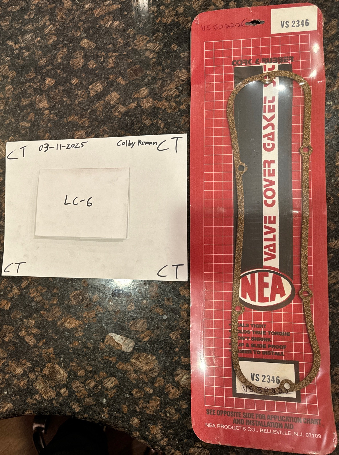 NEA valve cover Gasket VS2346 - Image 5