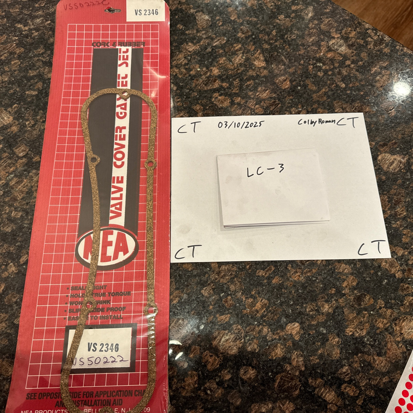 NEA valve cover Gasket VS2346