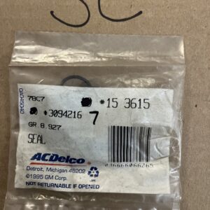 NEW ACDELCO 15-3615 SEAL, A/C COMPRESSOR TUBE SEAL GM 3094216 *QTY 7*