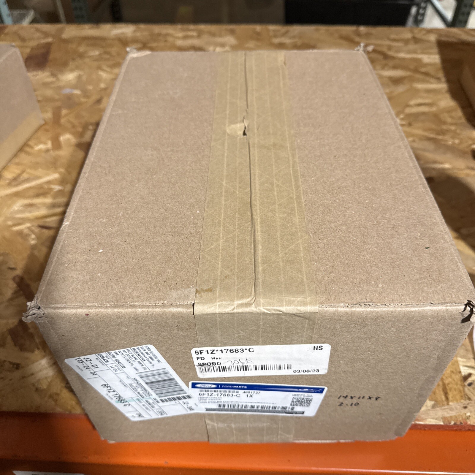 NEW GENUINE 2000-2007 FORD TAURUS MERCURY SABLE LH POWER HEAT MIRROR, 6F1Z17683C - Image 3