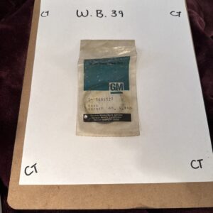 NEW GENUINE GM 5686527 SEAL, (O-RING) STEERING GEAR ADJUSTING PLUG