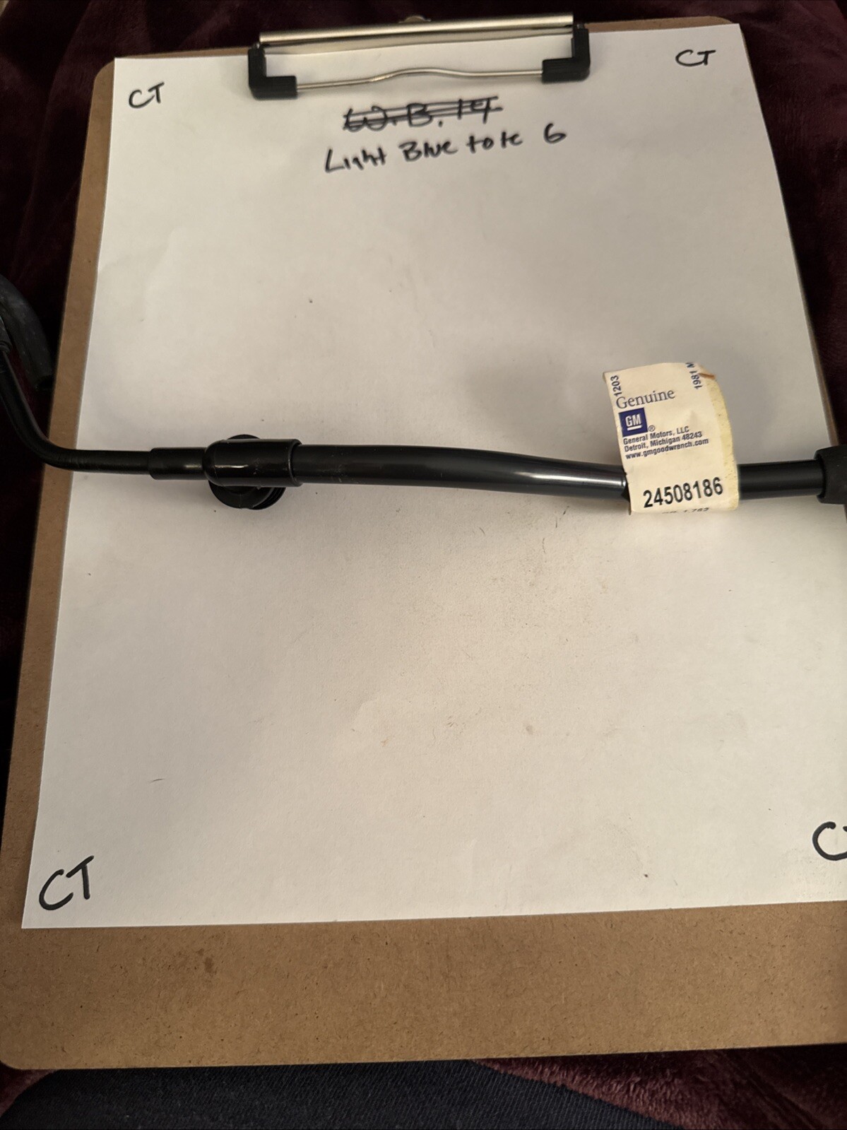 NEW GENUINE GM Air Intake PCV Tube W Connector fit Monte Carlo Impala Grand Prix