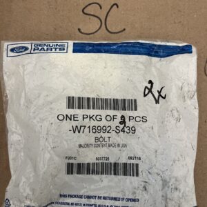 NEW Genuine Ford Lower Control Arm Mount Bolt -W716992-S439- 2 Pack