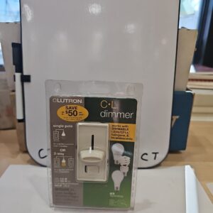 NEW Lutron C L Dimmer SCL-153PH-LA Light Almond Color