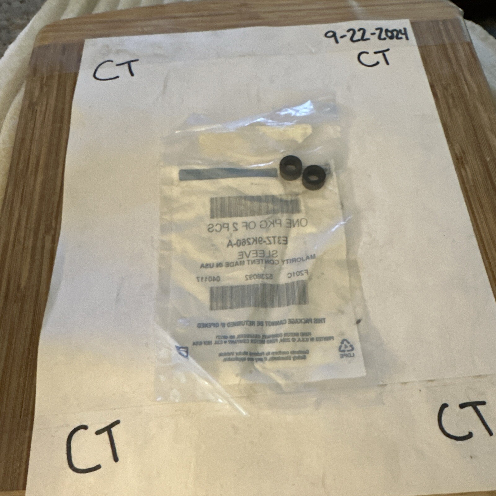 NEW OEM Ford Fuel Line Connector Sleeve Genuine Ford Part Number E3TZ-9K260-A - Image 3