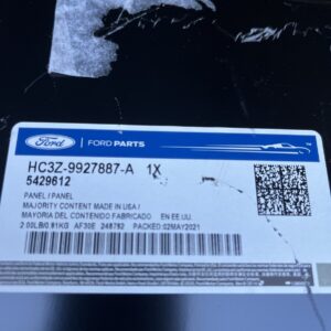 NEW OEM Ford Pickup Bed Rear Inner Wheelhouse Left HC3Z9927887A