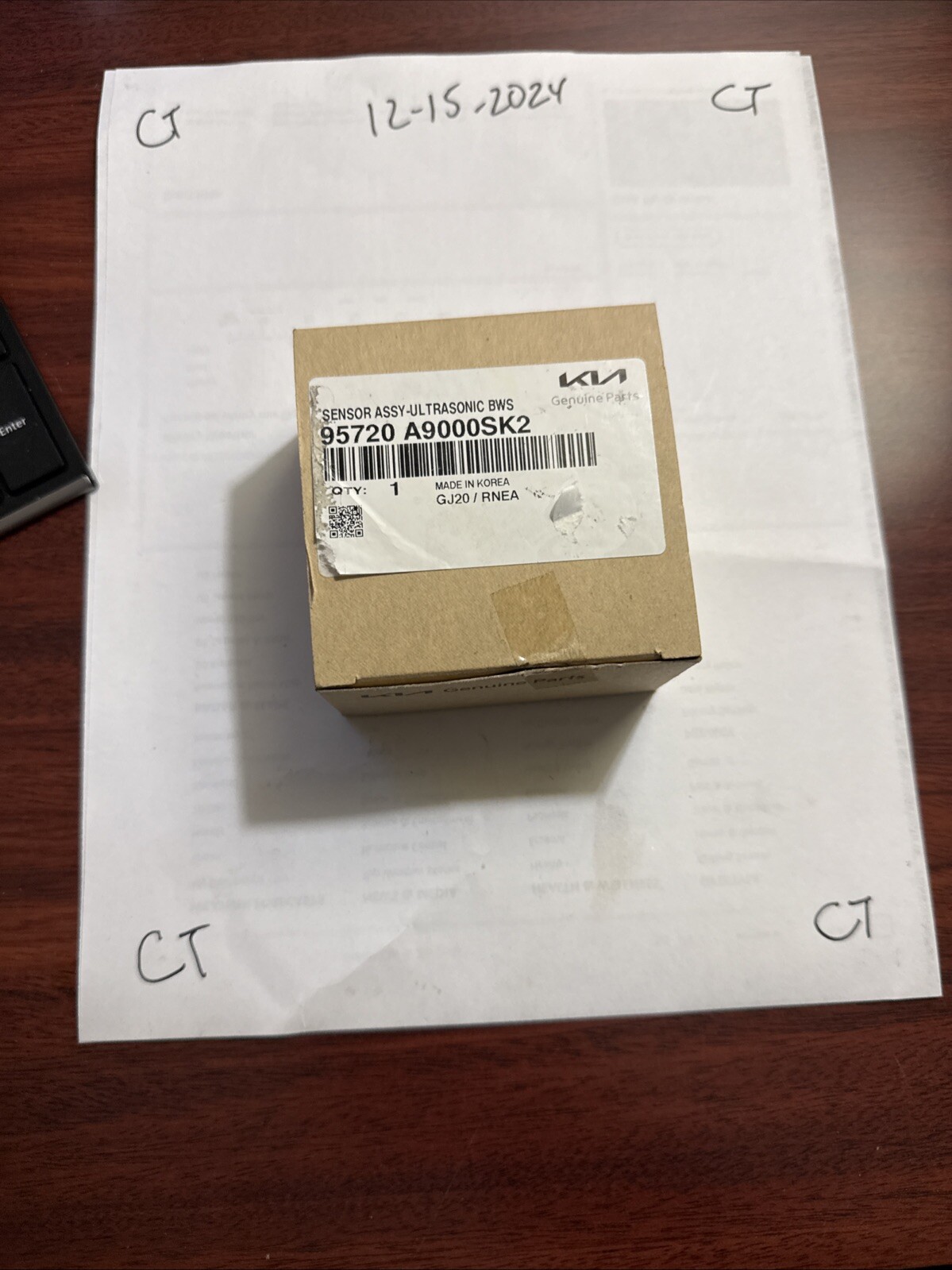 NEW OEM Kia 2015-2018 Sedona Parking Sensor 95720-A9000SK2