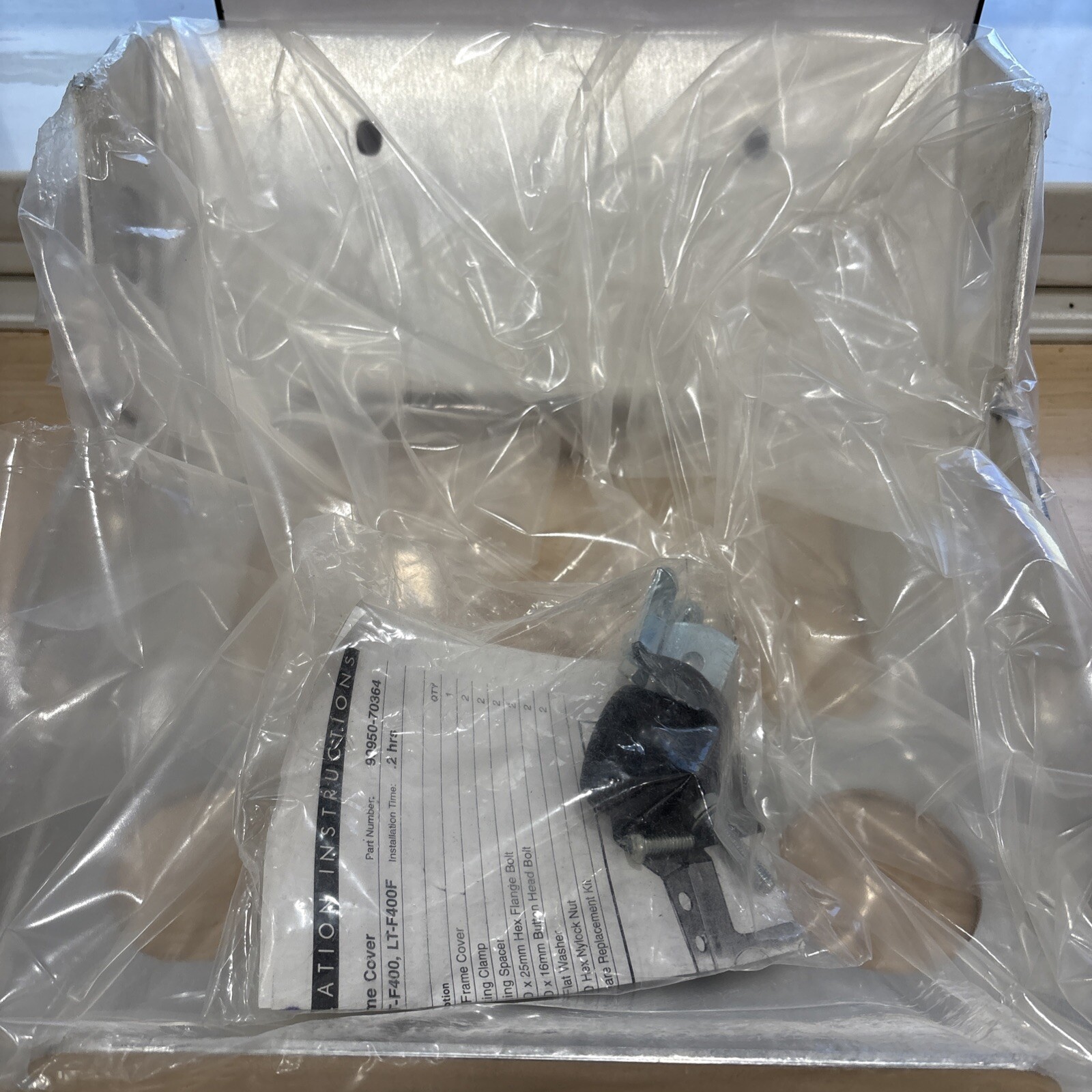 NEW Suzuki LT-A400 up to 2003 Front Frame Cover ATV Skid Plate # 99950-70364 - Image 3