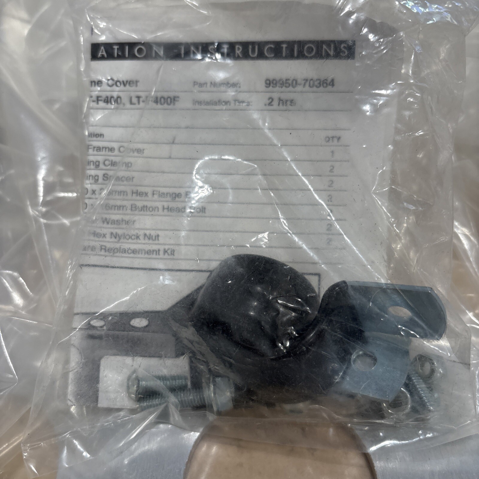 NEW Suzuki LT-A400 up to 2003 Front Frame Cover ATV Skid Plate # 99950-70364 - Image 4