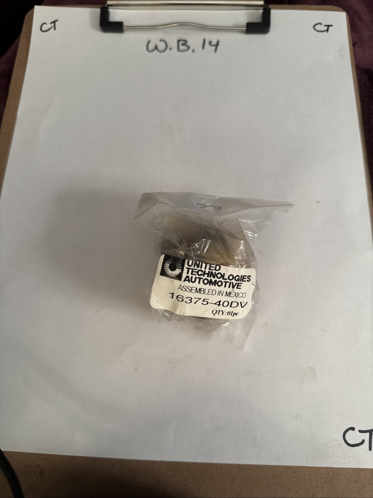 *NEW* United Technologies STARTER PINION 16375-40 DV30SM DV16375