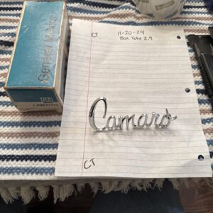 NOS 9632310 1970 Thru 1974 Camaro FRT Fender